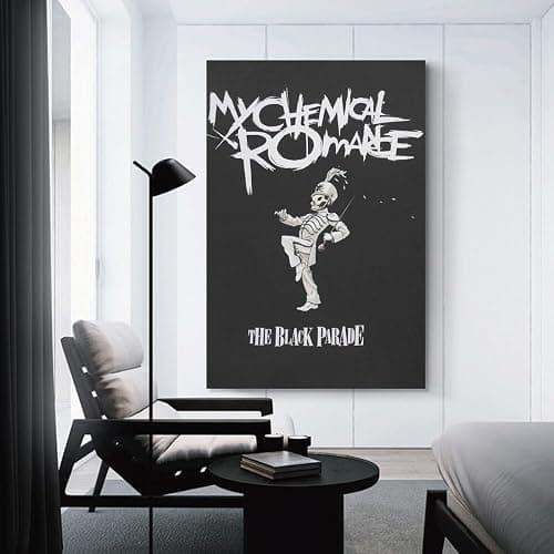 JPOSTHCZ My Chemical Romance Poster Mcr Poster Music Canvas Wall Art Aesthetic Decorative Painting Living Room，Cafes, Restaurants And Hotelsstyle 12x18inch(30x45cm) thumbnail 3