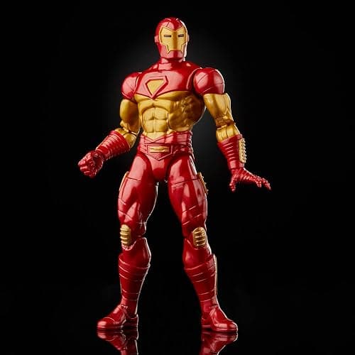 Marvel Hasbro Legends Series 6-inch Modular Iron Man Action Figure Toy, Includes 4 Accessories and 1 Build-A-Figure Part, Premium Design and Articulation thumbnail 2