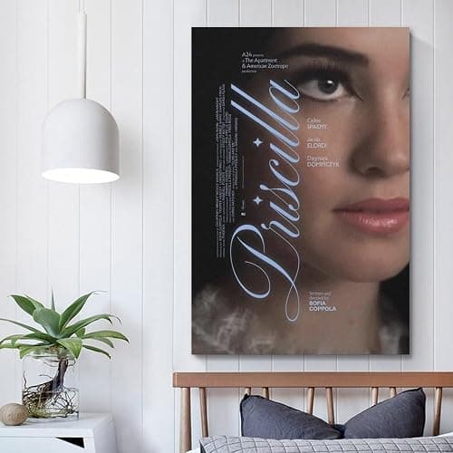 XPSRNFLTA Priscilla Canvas Poster Room Aesthetic Decorative Wall Art Print Family Bedroom Decor 08x12inch(20x30cm) Unframe-style thumbnail 5