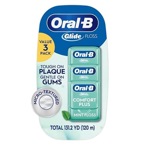 Oral-B Glide Floss Pro-Health 131.2 Yds Mint Value 3-Pack - Image 1