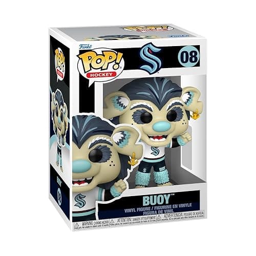 Funko Pop! NHL Mascots: Kraken - Buoy - NHL Mascots and Marks - Collectable Vinyl Figure - Gift Idea - Official Merchandise - Toys for Kids & Adults - Sports Fans - Model Figure for Collectors - Image 1
