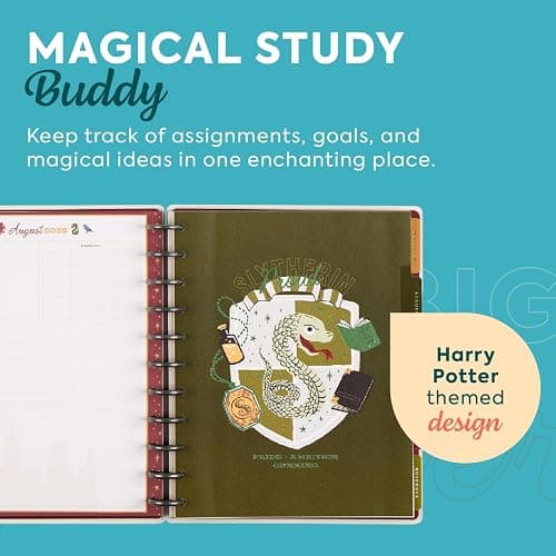 Happy Planner Harry Potter Disc-Bound 12-Month July 2025–June 2026 Planner, Big Size, Student Layout, Back to Hogwarts thumbnail 5