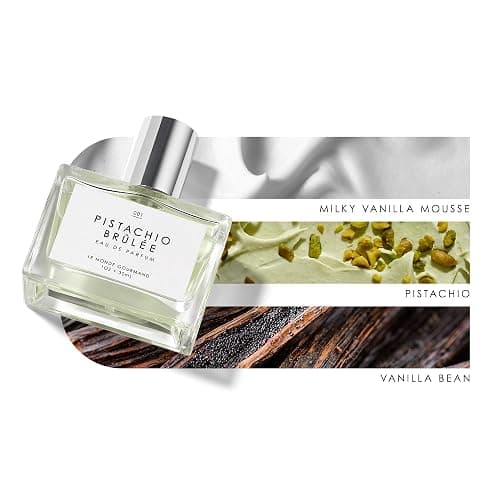Le Monde Gourmand Pistachio Brûlée Eau de Parfum - 1 fl oz (30 ml) - Nutty, Vanilla Perfume Notes thumbnail 3