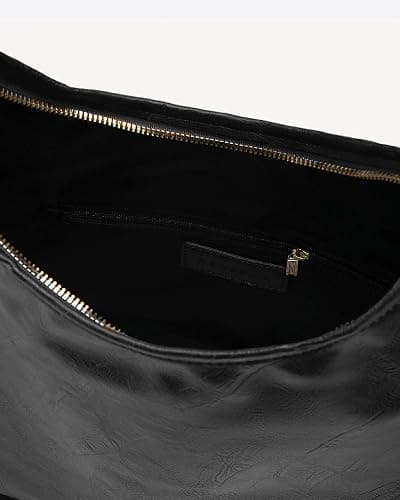 NEWBELLA Hobo Purse, PU Leather Shoulder Bag, Tote Handbag for Work and Travel thumbnail 6