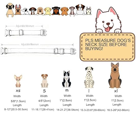 DOGWONG Summer Dog Collar for Large Dogs, Beach Hawaiian Dog Collars, Blue Summer Boy Dogs Collars for Medium Lrage Dogs, Neck 39-60 inches thumbnail 6