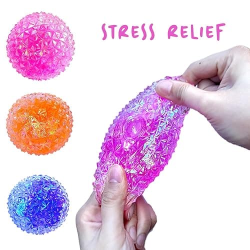 Kiedle Premium Diamond Stress Ball, Odor-Free Slow Rise Cool Sensory Squishy Nice Squeeze Fidget Cute Toy - Easy to Clean - Durable - Gift-Ready - Children Safety Certificate & ASTM Certified 3+ thumbnail 2