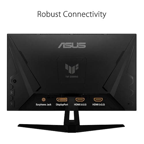 ASUS TUF Gaming 27” 1440P HDR Monitor (VG27AQ3A) – QHD (2560 x 1440), 180Hz, 1ms, Fast IPS, 130% sRGB, Extreme Low Motion Blur Sync, Speakers, Freesync Premium, G-SYNC Compatible, HDMI, DisplayPort thumbnail 6