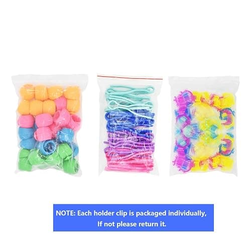 142Pcs Bobbin Thread Buddies Set Sewing Thread Spool Organizer Including 70Pcs Bobbin Holders Clips, 32Pcs Bobbin Thread Spool Huggers and 40Pcs Bobbin Clips Holder for Embroidery Quilting Sewing thumbnail 6