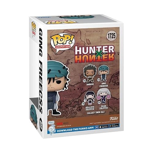 Funko POP Animation: HxH - Ging Freecss - Hunter X Hunter (HXH) - Collectable Vinyl Figure - Gift Idea - Official Merchandise - for Kids & Adults - Anime Fans - Model Figure for Collectors thumbnail 3