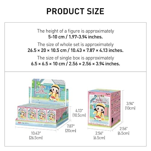 POP MART Nyota × Chibi Maruko Chan Series Blind Box Figures, Single Box | Collectible Toys, Home Decorations, Holiday Birthday Gift for Girls and Boys thumbnail 8