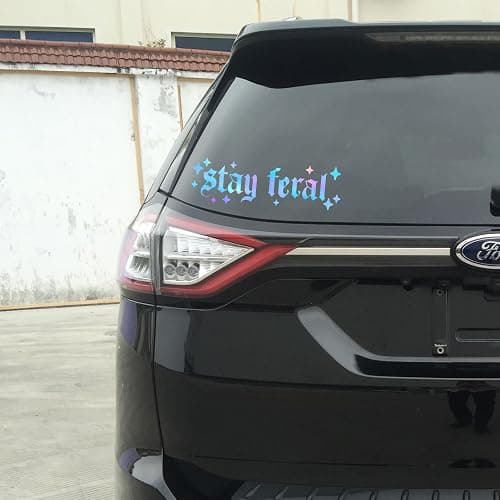 Stay Feral Bumper Sticker thumbnail 5
