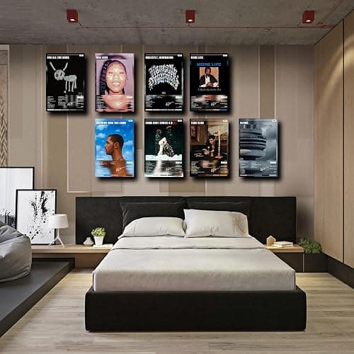 KmoNo 6pcs Drake Music Album Poster Wall Collage Kit Unframed 8x12inches thumbnail 5