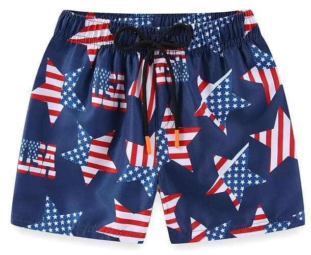 Baby Toddler Boys UPF 50+ Rashguard Set Swimsuit with Sun Hat Bathing Suit Swimwear for Beach Pool Sun Protection thumbnail 5