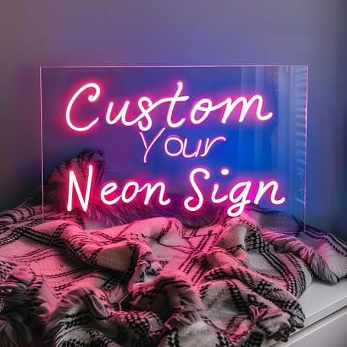 Sparklove Custom Neon Signs for Wall Decor,Girls Gifts for Room Decor,Christmas Gift for Girls and Boy Kids.Customized LED Neon Lights for Bedroom Wedding Birthday Party Bar Business Shop Decoration. thumbnail 6
