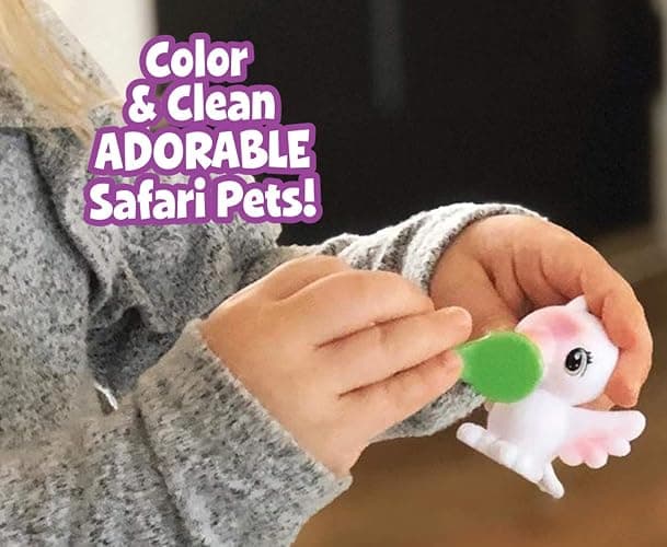 Crayola Scribble Scrubbie Safari 2 Pack Animal Toy Set Age 3+ thumbnail 5