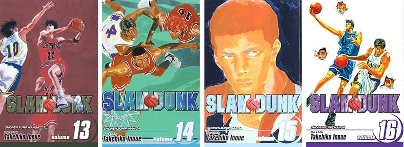 Slam Dunk Manga Set Vol. 1-16 by Takehiko Inoue thumbnail 5