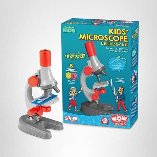 Wow in The World Kids’ Microscope & Biology Kit, Up to 720x Magnification, LED Illumination, Prepared & Blank Slides, Companion Audio Content, Beginner Science Gift for Ages 6+ by Thames & Kosmos thumbnail 7
