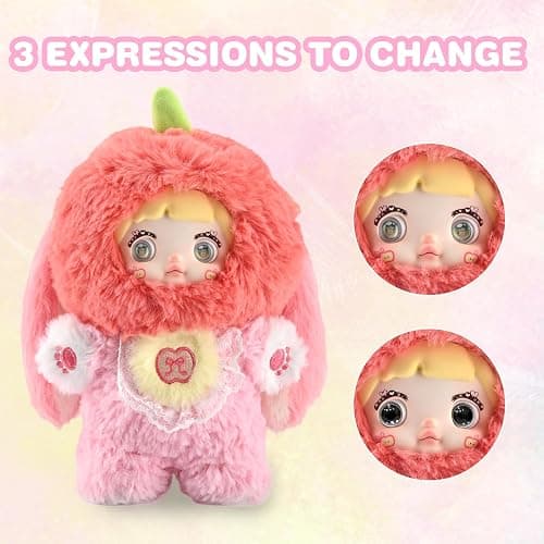 Mckkymi Plush Blind Box, Kawaii Nommi Cute Fruit Series Stuffed Blind Box Doll 1PC, Kawaii Mystery Plush Toys Collectible for Birthday Gift (1 of 7 Possible Styles) thumbnail 6
