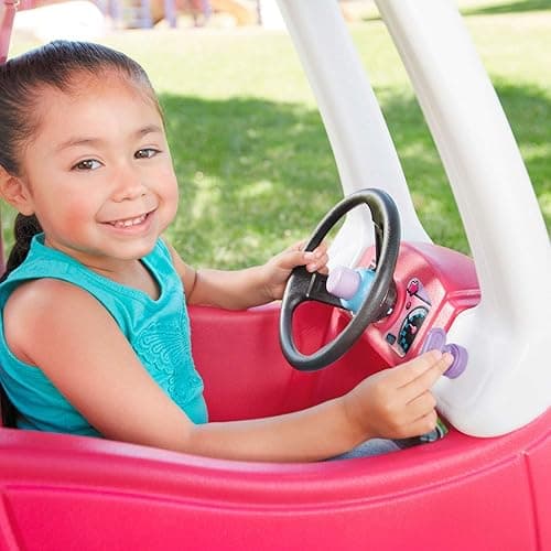 Little TIKES Princess Cozy Coupe - Colorful - 33.5 Inch thumbnail 4