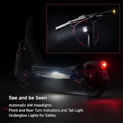 Segway Ninebot MAX Series Electric Scooter, Up to 22–28 MPH, Long Rang, Dual Suspension & Braking System, Fast Charging, Scooter for Adults, UL-2272 2271 Certified (G2/G3) thumbnail 10