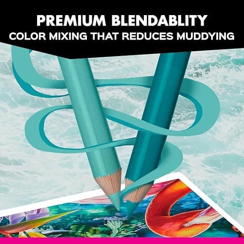Prismacolor Premier Colored Pencils, Soft Core, Assorted Colors, 72 Count - Durable, Vibrant, Ultra-Smooth, Adult Coloring, Drawing, Sketching, Arts & Crafts thumbnail 6