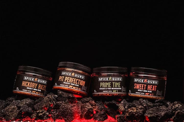 Spice Guru BBQ Rub Gift Set – 4 Flavor Barbecue Seasoning Sampler – Mens Christmas Gifts for Dad, Husband or Brother – Premium Grilling Spices & Holiday Gift Set for Grill Lovers - Grill Accessories thumbnail 9