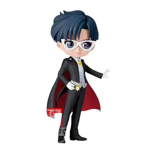 Banpresto - Pretty Guardian Sailor Moon Cosmos The Movie - Tuxedo Mask (Ver. A), Bandai Spirits Q posket Figure - Image 1