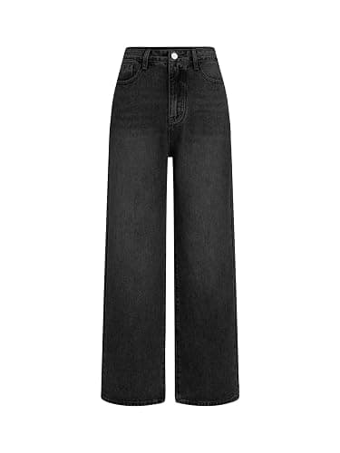 CIDER Wide Leg Jeans for Women High Waisted Denim Pants Boyfriend Jeans Trendy Casual Summer Bottom - Image 1