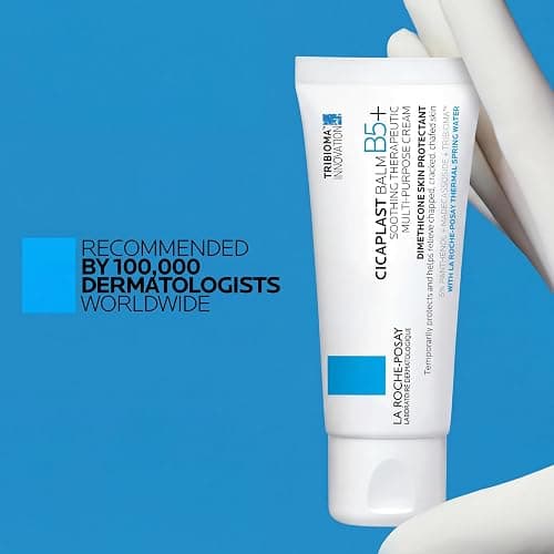 La Roche-Posay Cicaplast Balm B5 Skin Barrier Repair Cream with Centella Asiatica, Shea Butter & Panthenol | Multi-Purpose Healing Ointment for Dry, Irritated Skin | Face, Body & Hand Balm, Baby Safe thumbnail 11