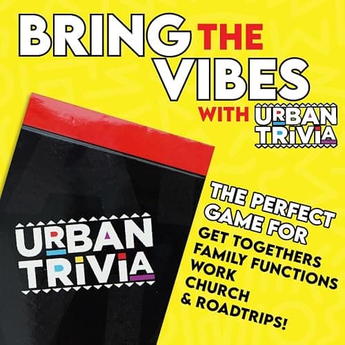 Urban Trivia Game - Card Game for The Culture! Fun Trivia on Black TV, Movies, Music, Sports, & Growing Up Black! Great Trivia for Adult Game Nights and Family Gatherings. thumbnail 3
