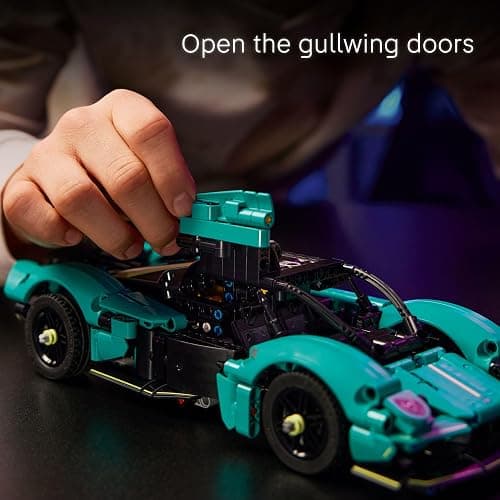 LEGO Technic Aston Martin Valkyrie Toy Car - Kids Model Kit Toy for Boys and Girls, Ages 9+ - Vehicle Building Set for Pretend Play & STEM Learning - Sports Car Gift Idea for Birthdays - 42208 thumbnail 6