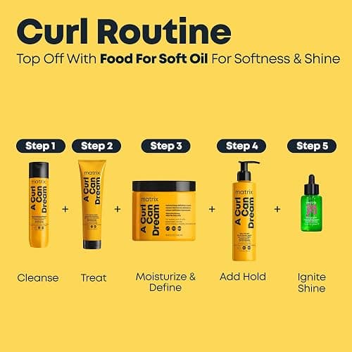 Matrix A Curl Can Dream Moisturizing Leave-in Cream - Moisturizes & Defines Curls Without Flaking For Curly, Coily, and Wavy Hair, Protects from Heat Styling, Anti-Frizz & Detangling, 16.9 Fl Oz thumbnail 9