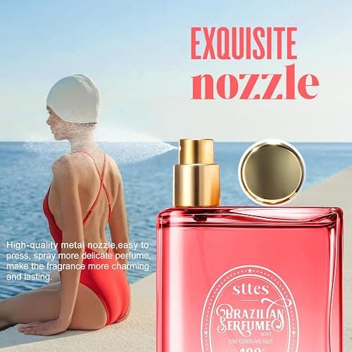 Sttes Perfume 400# (June Flower Fruit) - Eau de Perfume 100ml (3.4fl oz) Flower Fruit Gourmet Tune (Vanilla + Plum + Jasmine + Woody Tone) thumbnail 8