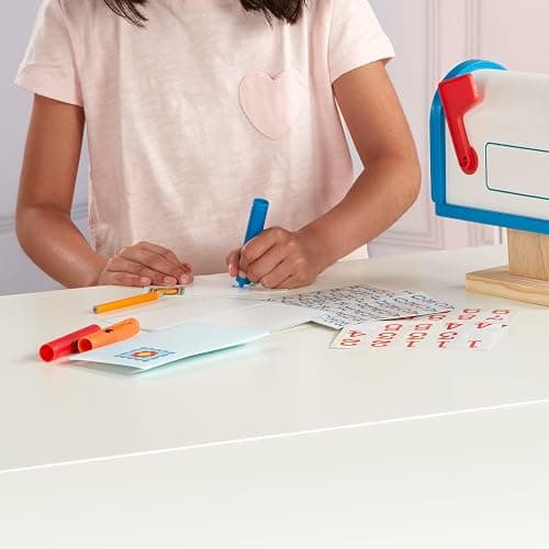 Melissa & Doug My Own Wooden Mailbox Activity Set and Educational Toy thumbnail 5