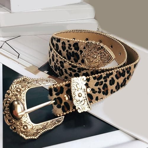 Meiliyizu Waist Belt - Leopard Print Waist Decor for Women's Jeans & Pants thumbnail 5