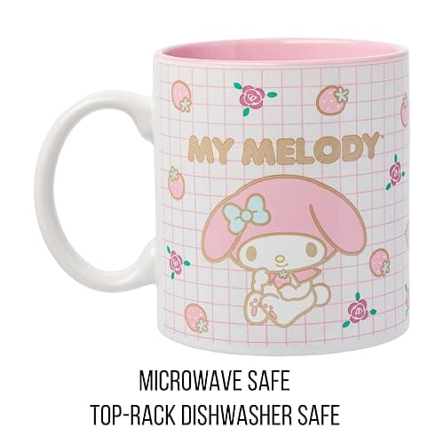 Silver Buffalo Sanrio Hello Kitty and Friends My Melody Ceramic Mug, 20 Ounces thumbnail 4