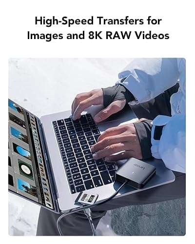 Lexar RW510 CFexpress Type B Card Reader, Up to 10Gbps, USB 3.2 Gen 2 CF Memory Card Reader for CFe Type B Card, CF Card Reader Includes USB Type-C Cable (LRW510U-BNHNG) thumbnail 3