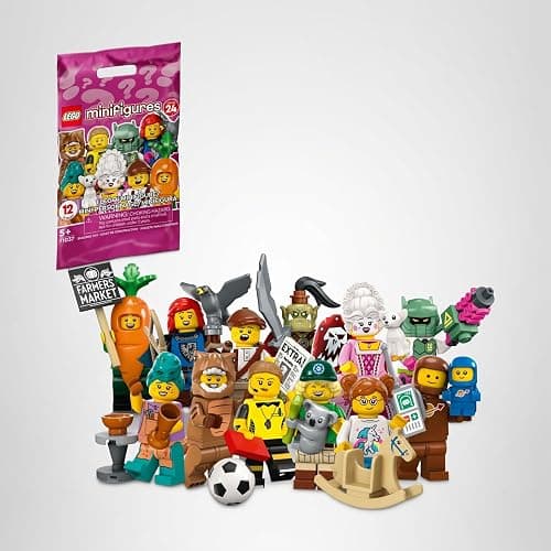 LEGO Minifigures Series 24 71037, Limited Edition Mystery Minifigure Blind Bag, 2023 Set, Collectible Characters with Toy Accessories thumbnail 7