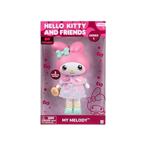 Hello Kitty® and Friends Premier 8-Inch Articulated Figure - Classic My Melody™ Series 1 Poseable Doll - Officially Licensed Sanrio Product - Ages 6+ thumbnail 4