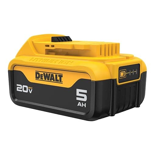 DEWALT 20V MAX Lithium-Ion Battery 2-Pack and Charger, 5.0 Ah, Battery Starter Kit (DCB205-2c) thumbnail 6