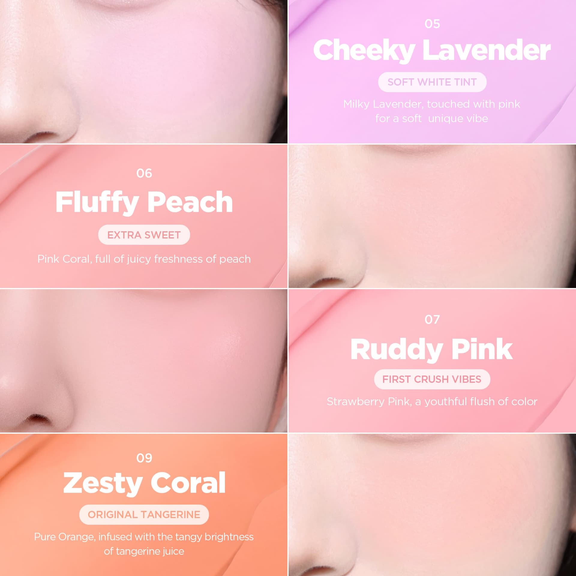 Lily By Red Luv Beam Cheek Balm (1, 03#Mood Rose, corazon chico) thumbnail 7