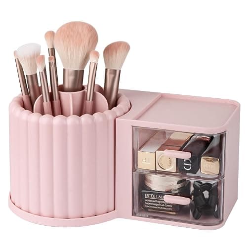 Rotating Makeup Brush Holder - Image 1