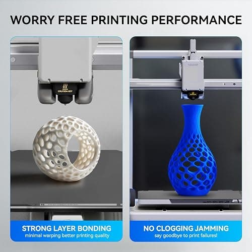 JAYO TPU 3D Printer Filament Bundle, 95A Flexible Soft TPU Filament 1.75mm, 250g Spool, 4 Rolls, 1kg in Total, Green+Orange+Red+Blue thumbnail 7