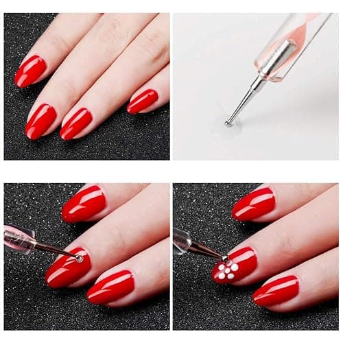 5 pc 2 Way Dotting Pen Tool Nail Art Tip Dot Paint Manicure kit (5PC) thumbnail 3