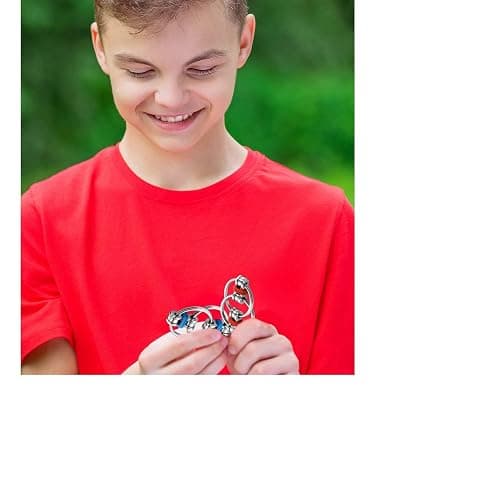 Gejoy 12 Pcs Bike Chain Fidget Toys Set Flippy Roller Chain Sensory Rings Bulk Handheld Toy Key Anxiety Relief Learning Help for Adults Teenagers ADHD Add Autism(6 Colors) thumbnail 6