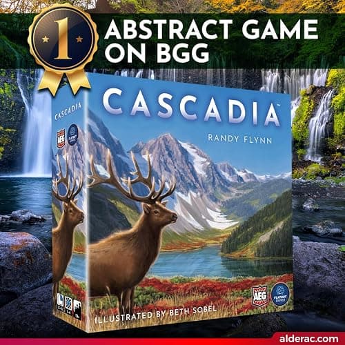 Lucky Duck Games - Cascadia, Version Française, Jeu De Plateau, Jeu de Société, A partir de 10 Ans, 1 à 4 Joueurs,30-45 Minutes thumbnail 3