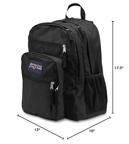 JanSport Big Student Backpack (Black/Black, One Size) thumbnail 2