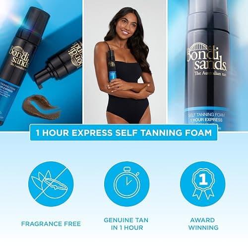 Bondi Sands - Self Tan Foam - Self Tanning Foam 1 Hour Express, for a spotless and fast tan without the sun, 200 ml thumbnail 5