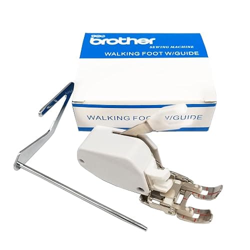 HONEYSEW Open Toe Walking Foot W/Guide for Brother Sewing Machine Quilting and Sewing Stitch Through Multiple Layers thumbnail 3
