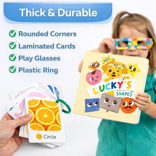 TOYVENTIVE Educational Books, Flash Cards, and Puzzles - Birthday Gifts for 1, 2, 3, and 4 Year Old Boys, Toddler Learning Toys and Activities thumbnail 4